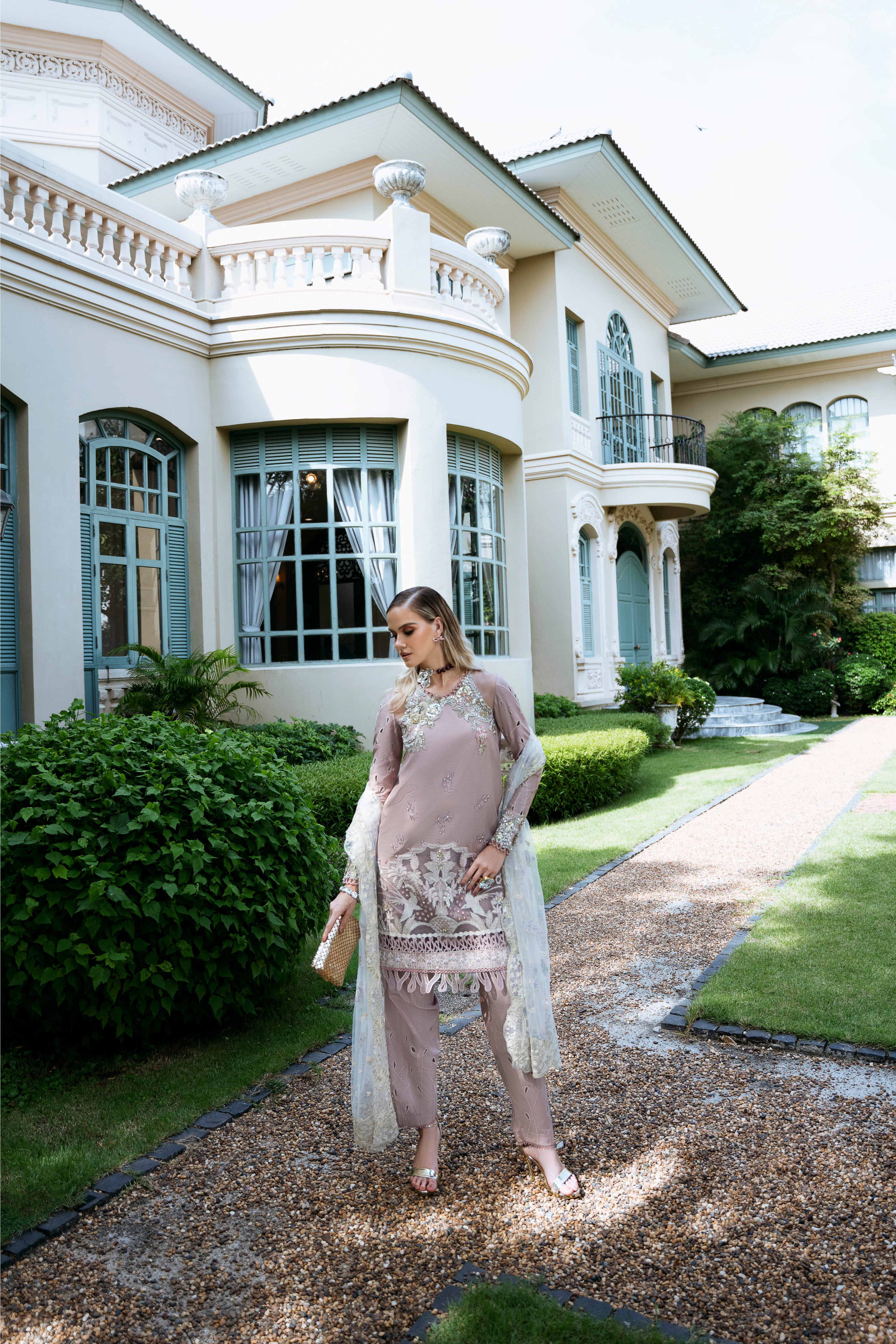 MYSIE BY TAHIRA - Formal Wear For Women - LUXE FORMALS - PAKISTANI FORMAL DRESSES - ALARA25