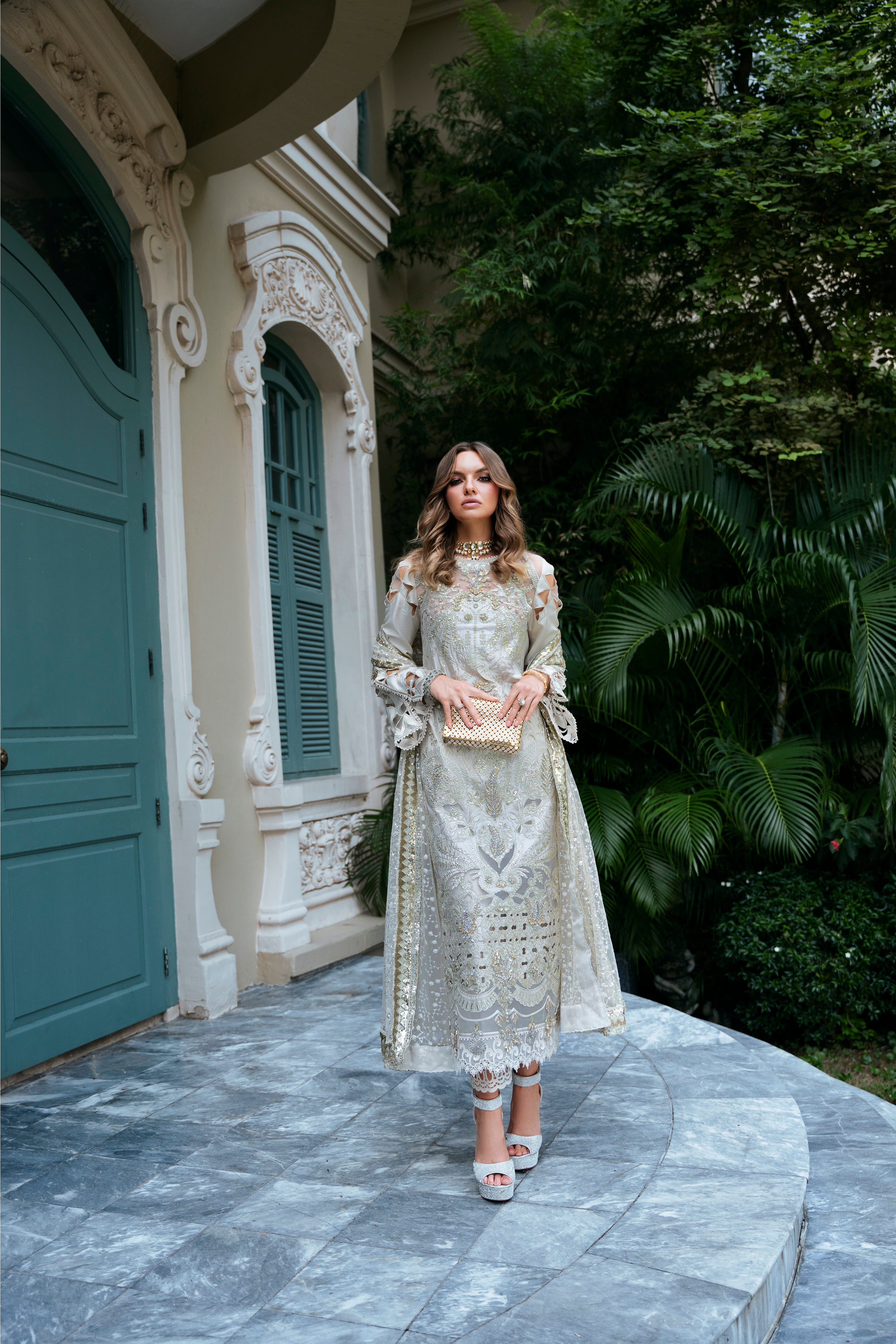 MYSIE BY TAHIRA - Formal Wear For Women - LUXE FORMALS - PAKISTANI FORMAL DRESSES - ALARA25