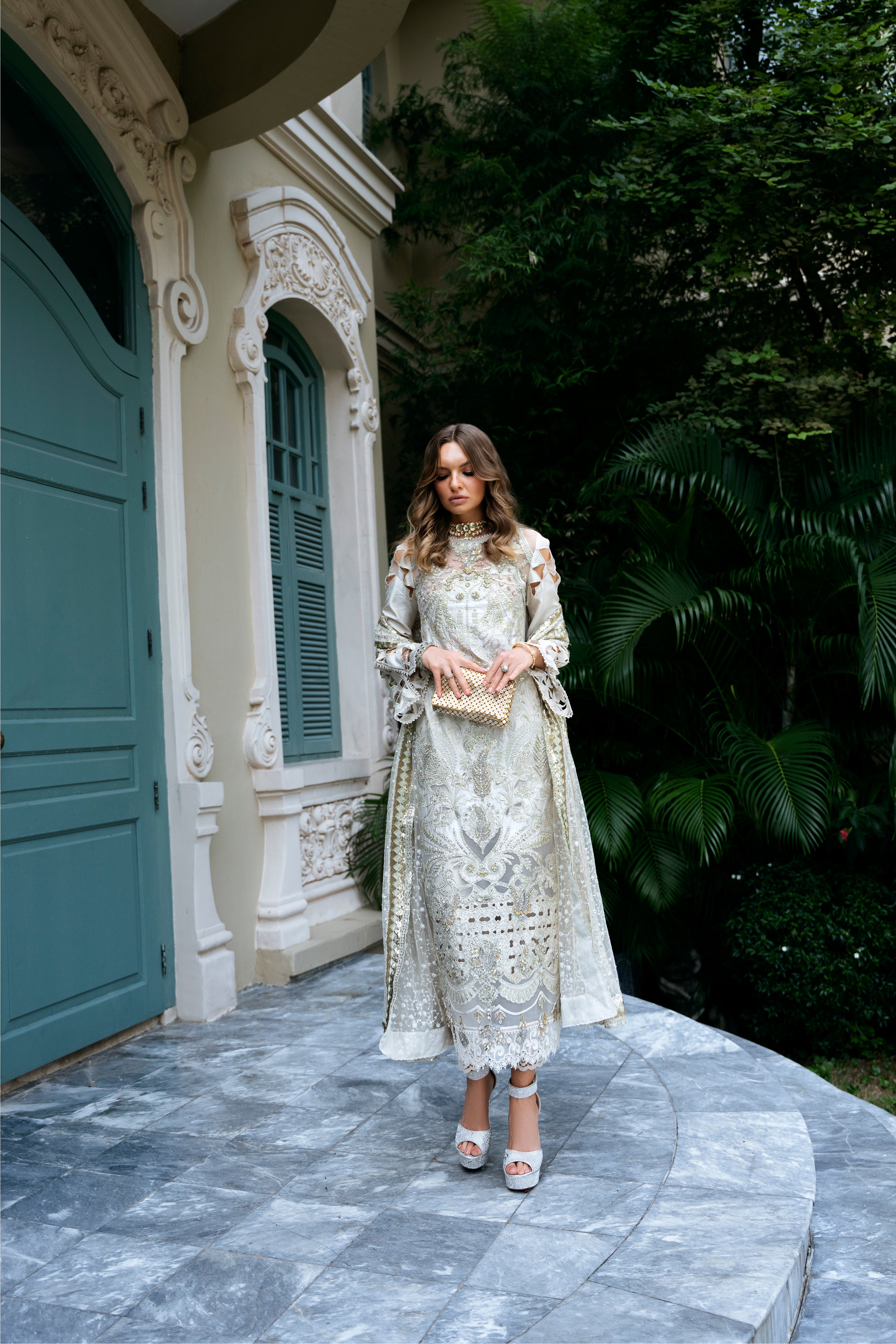 MYSIE BY TAHIRA - Formal Wear For Women - LUXE FORMALS - PAKISTANI FORMAL DRESSES - ALARA25