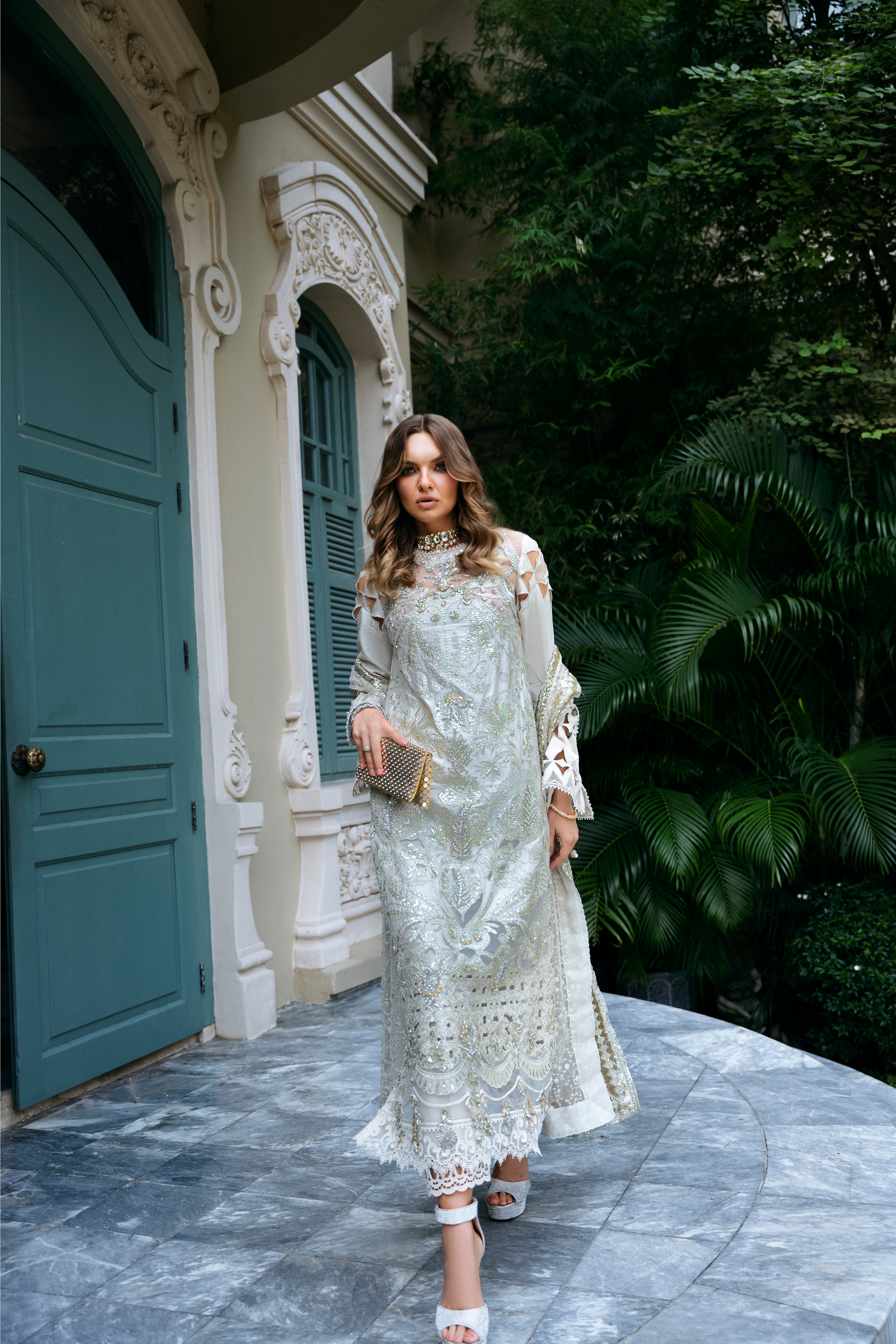MYSIE BY TAHIRA - Formal Wear For Women - LUXE FORMALS - PAKISTANI FORMAL DRESSES - ALARA25