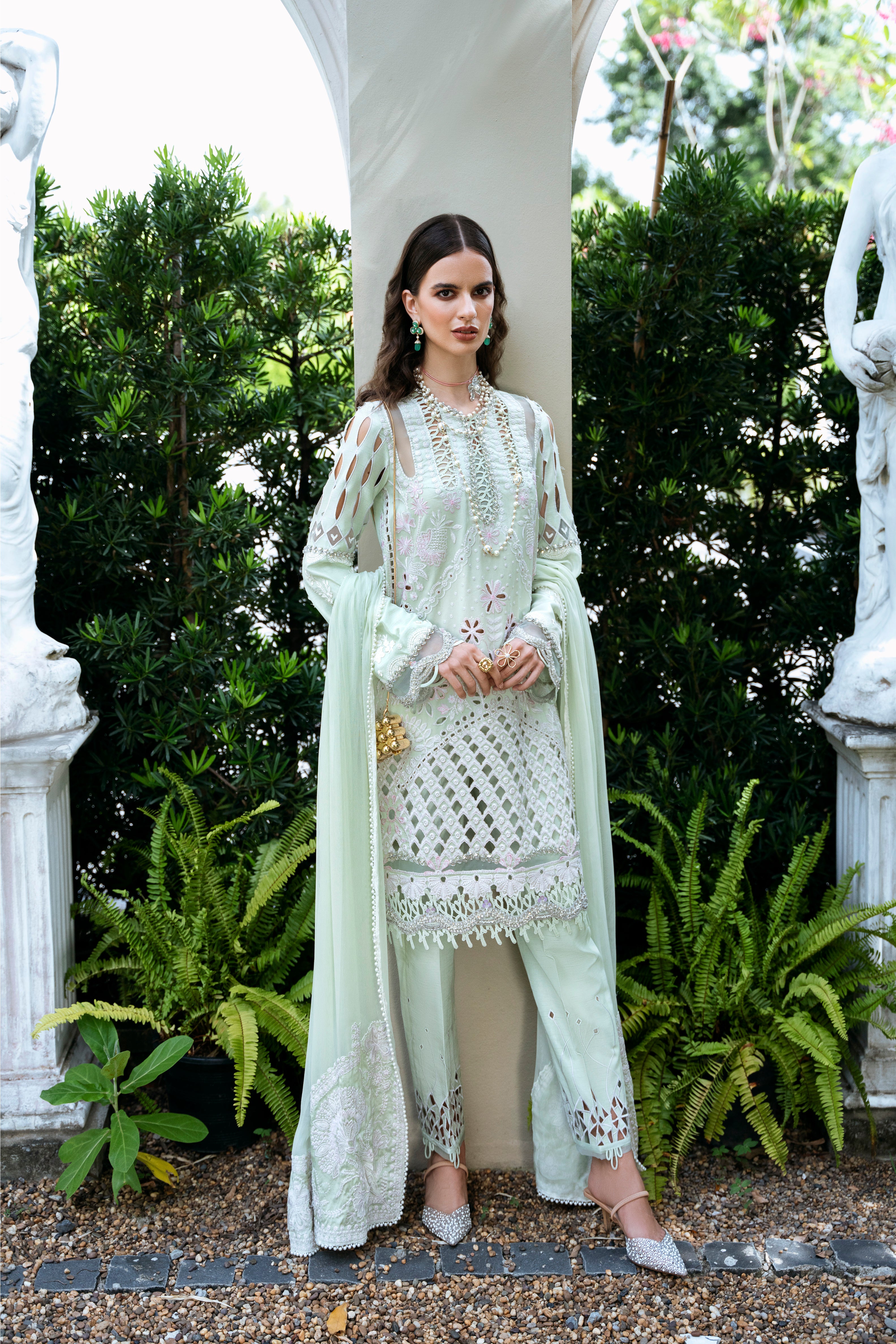 MYSIE BY TAHIRA - Formal Wear For Women - LUXE FORMALS - PAKISTANI FORMAL DRESSES - ALARA25