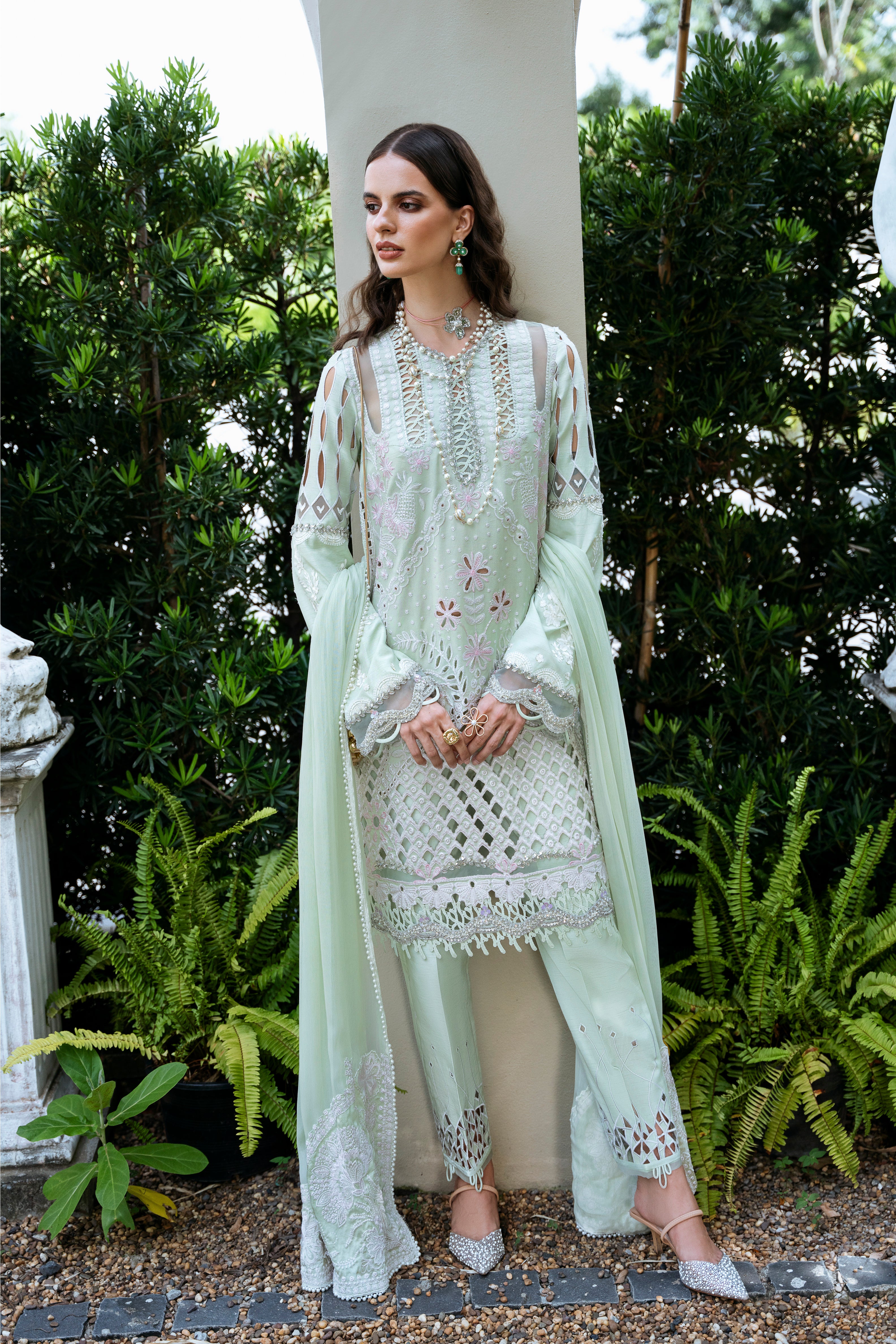MYSIE BY TAHIRA - Formal Wear For Women - LUXE FORMALS - PAKISTANI FORMAL DRESSES - ALARA25