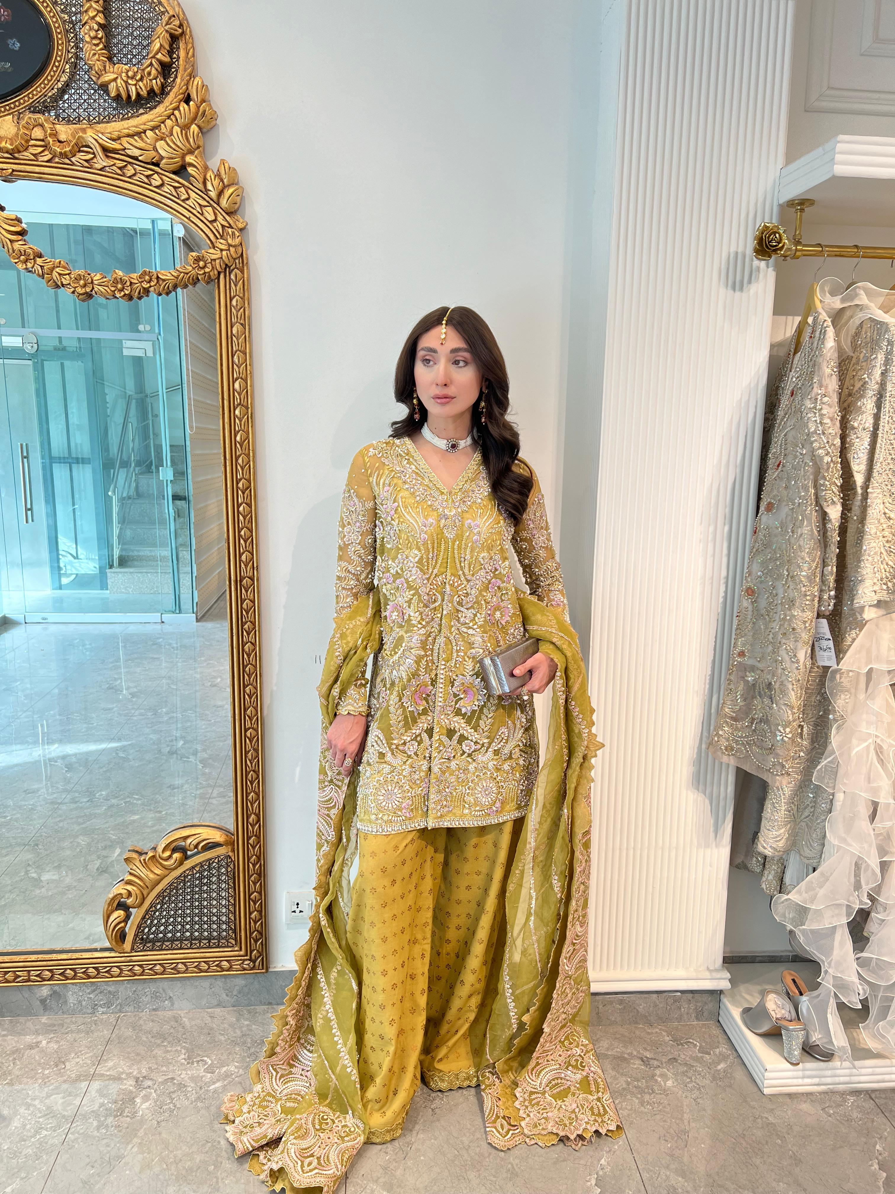 MYSIE BY TAHIRA - Formal Wear For Women - LUXE FORMALS - PAKISTANI FORMAL DRESSES - ALARA25