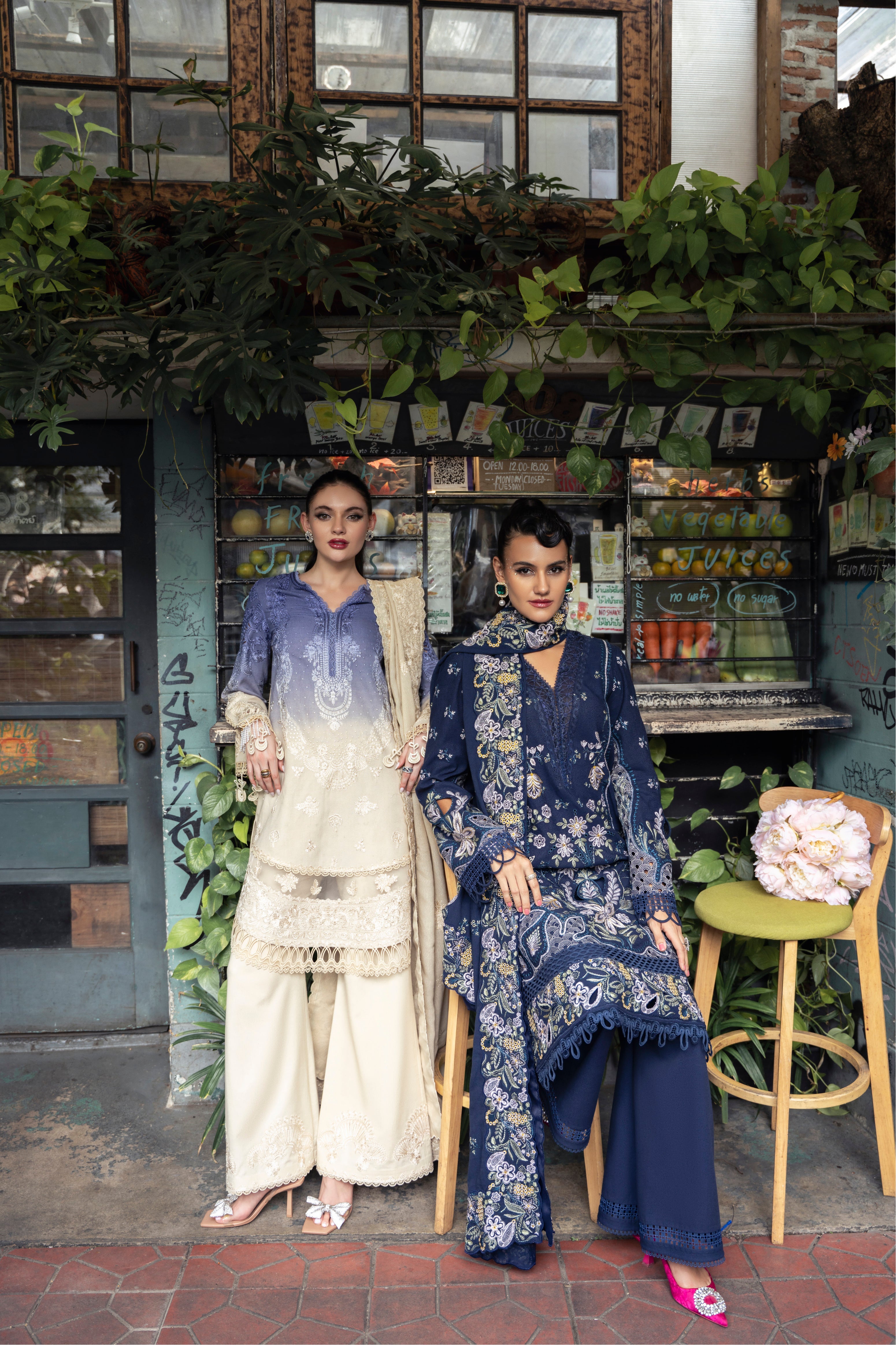 Luxury karandi pret collection 2025 showcasing elegant Pakistani designer wear