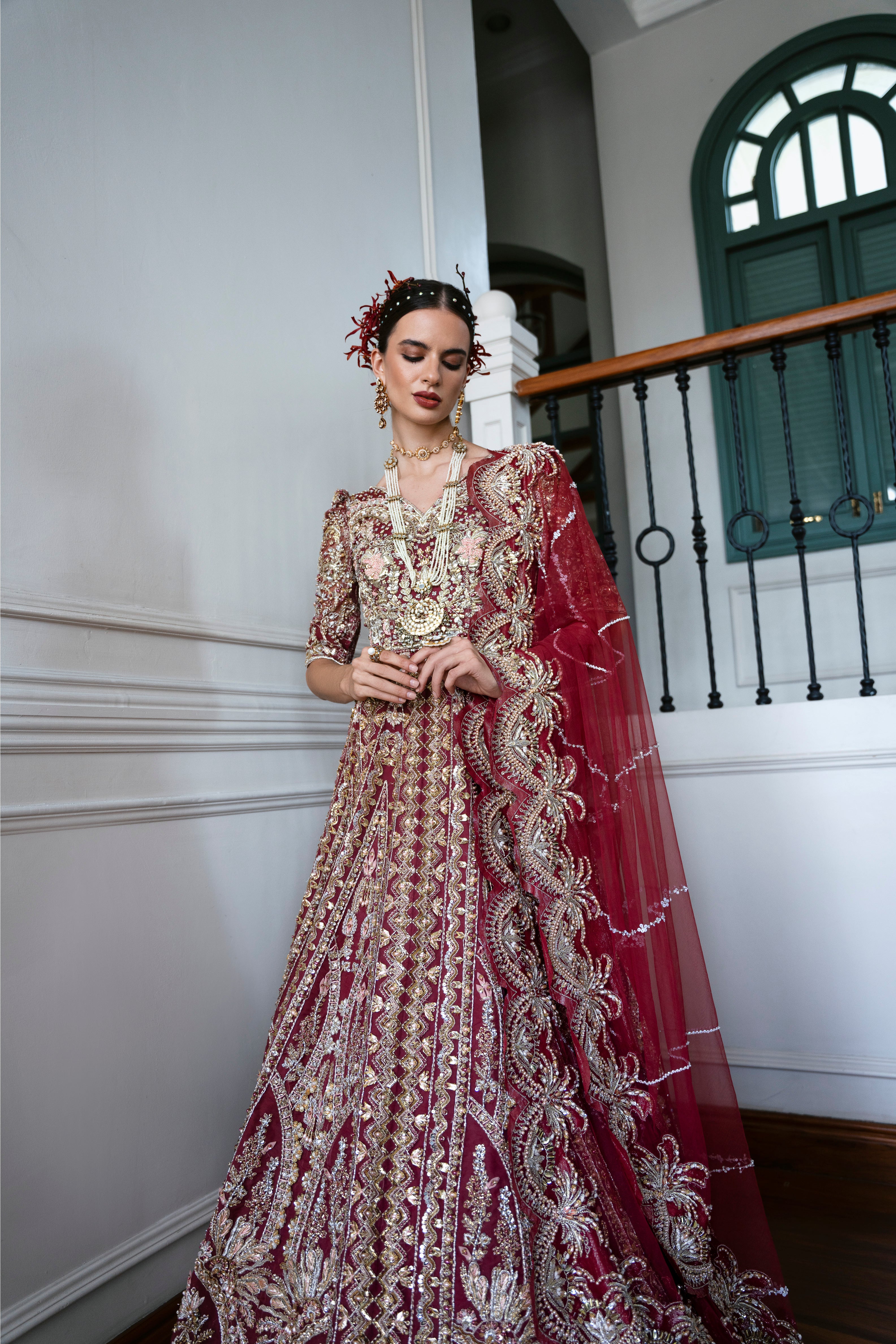 MYSIE BY TAHIRA - Formal Wear For Women - LUXE FORMALS - PAKISTANI FORMAL DRESSES - ALARA25
