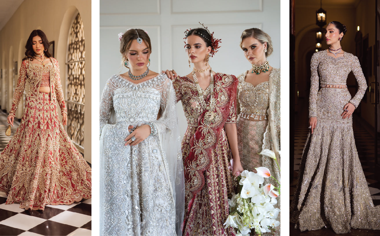 PAKISTAN LUXURY BRIDAL WEAR - TRENDING & LATEST FASHION DESIGNS - ALARA25 - MYSIE BY TAHIRA
