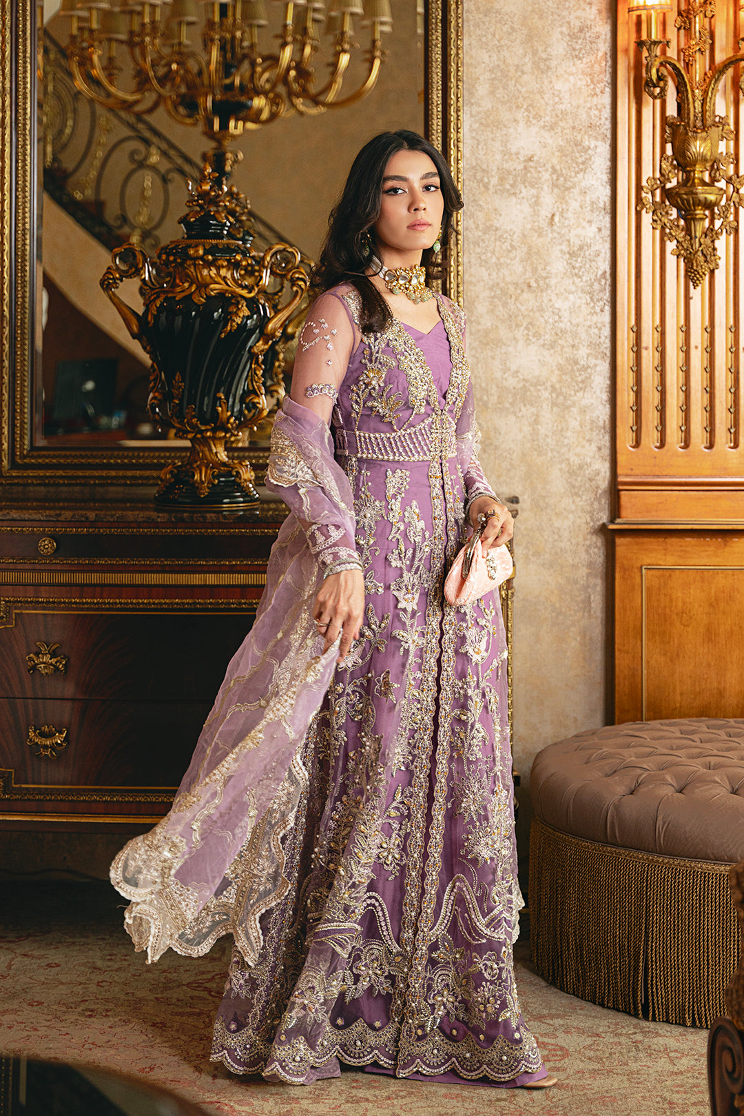 karishma designer dresses 7 times Karisma Kapoor paired blazers and jackets with Indian wear like saris and lehengas